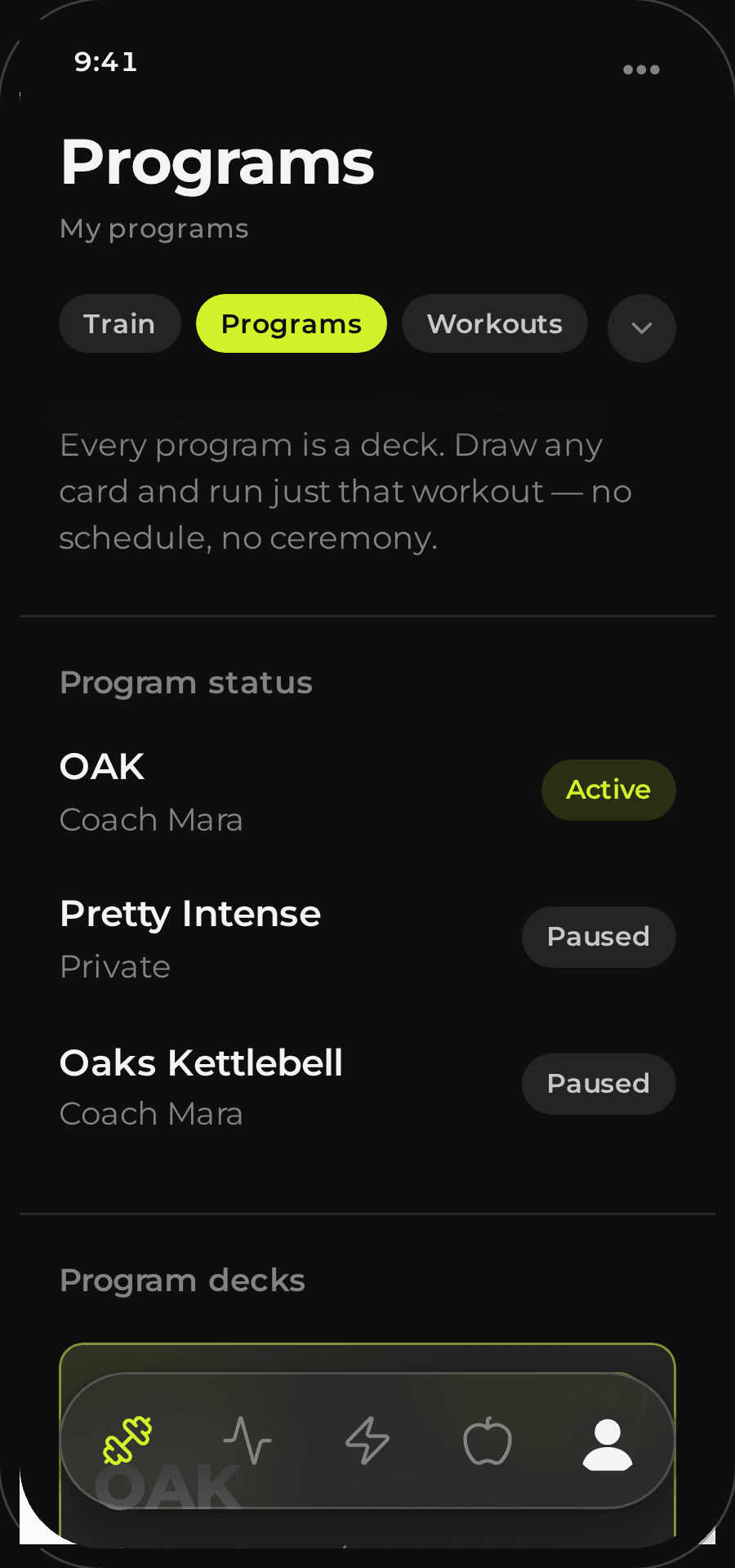 A library that runs your split